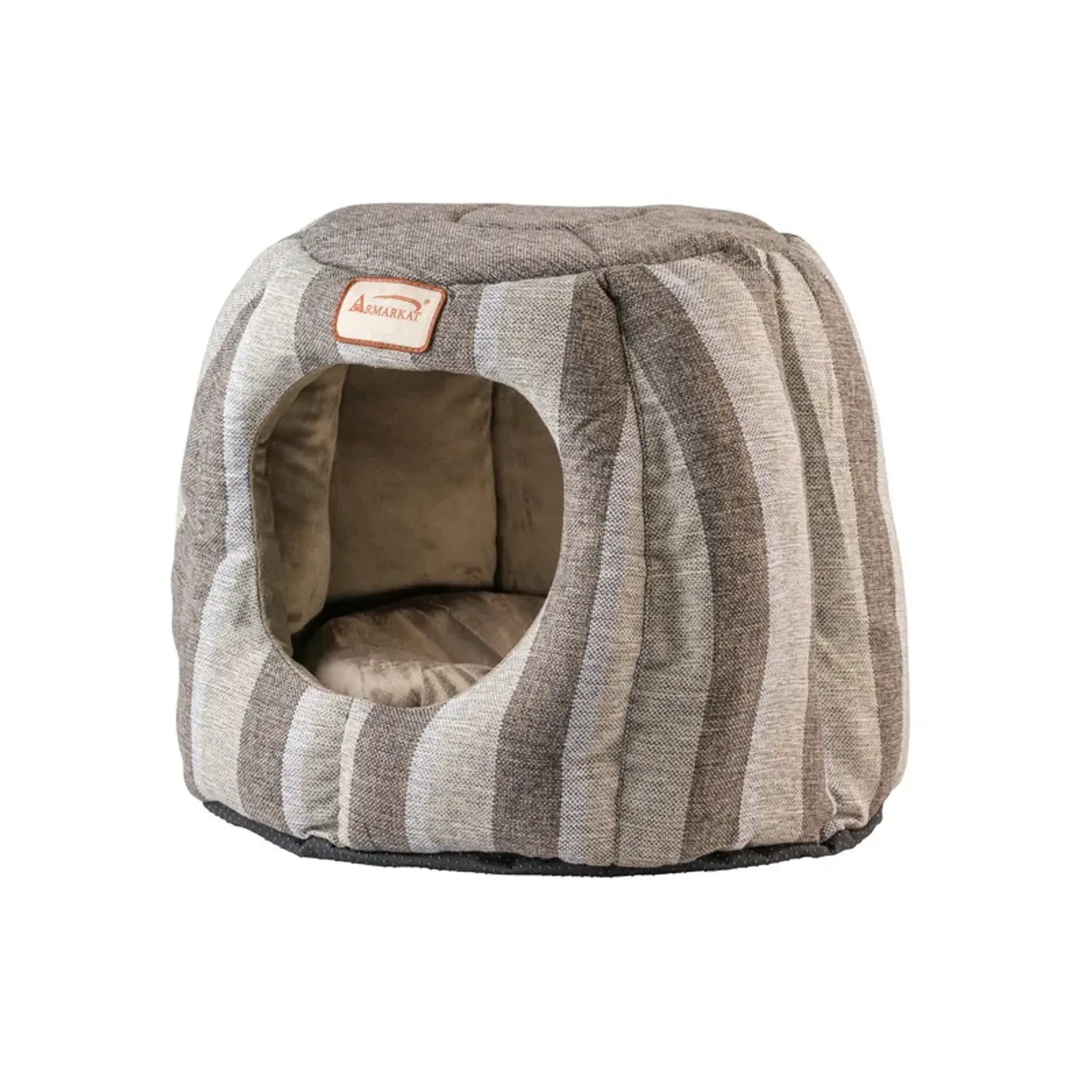 Cozy Cat Cave Shape Bed W Anti-Slip Base
