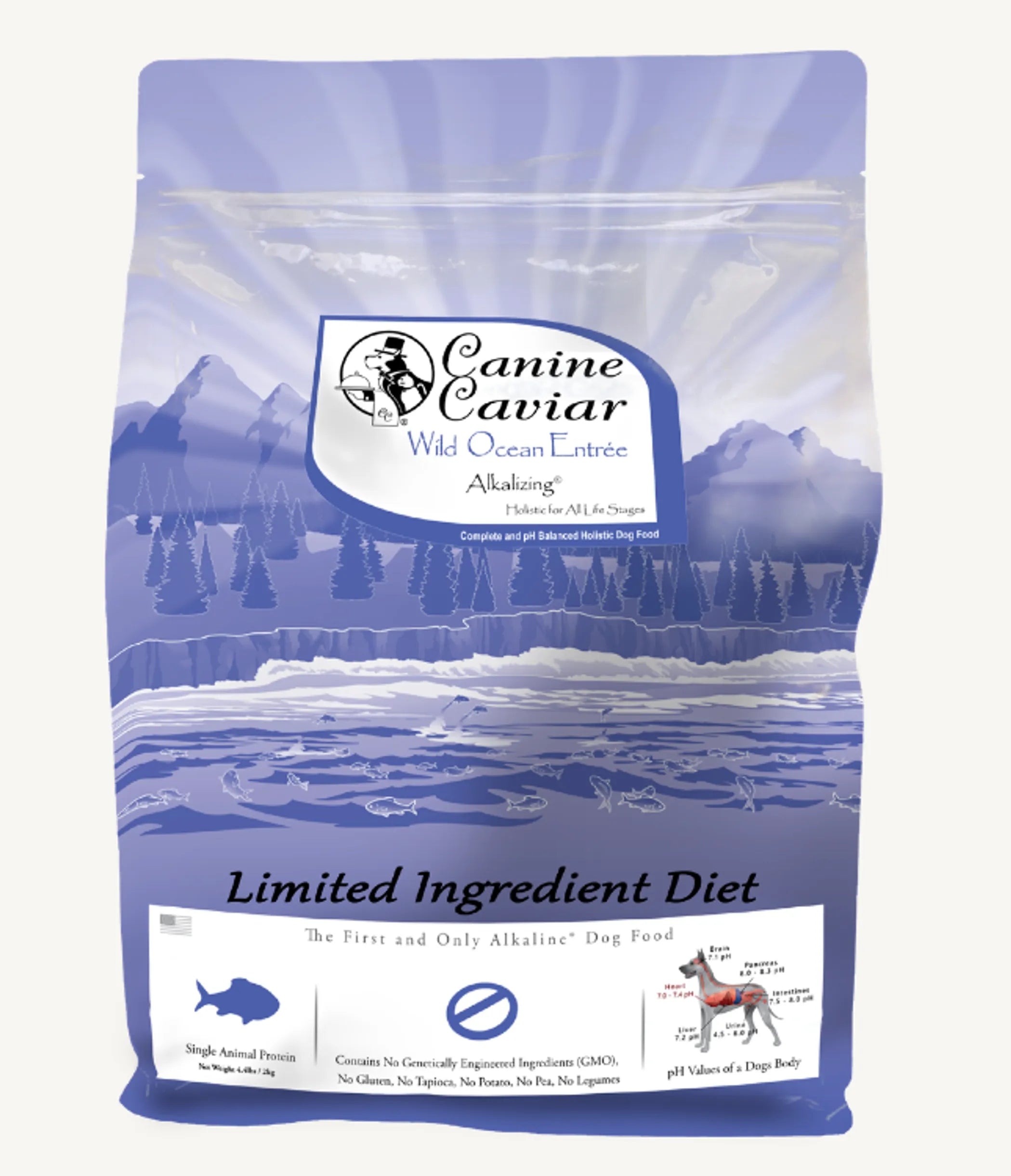 Canine Caviar Wild Ocean Limited Ingredient Alkaline Entrée – All Life Stages